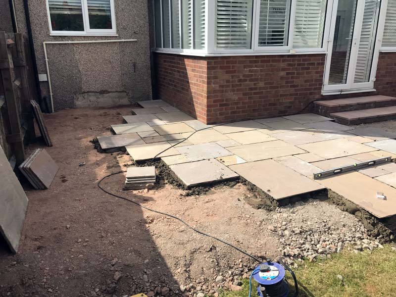 Block Paving, Landscaping and Patio Project