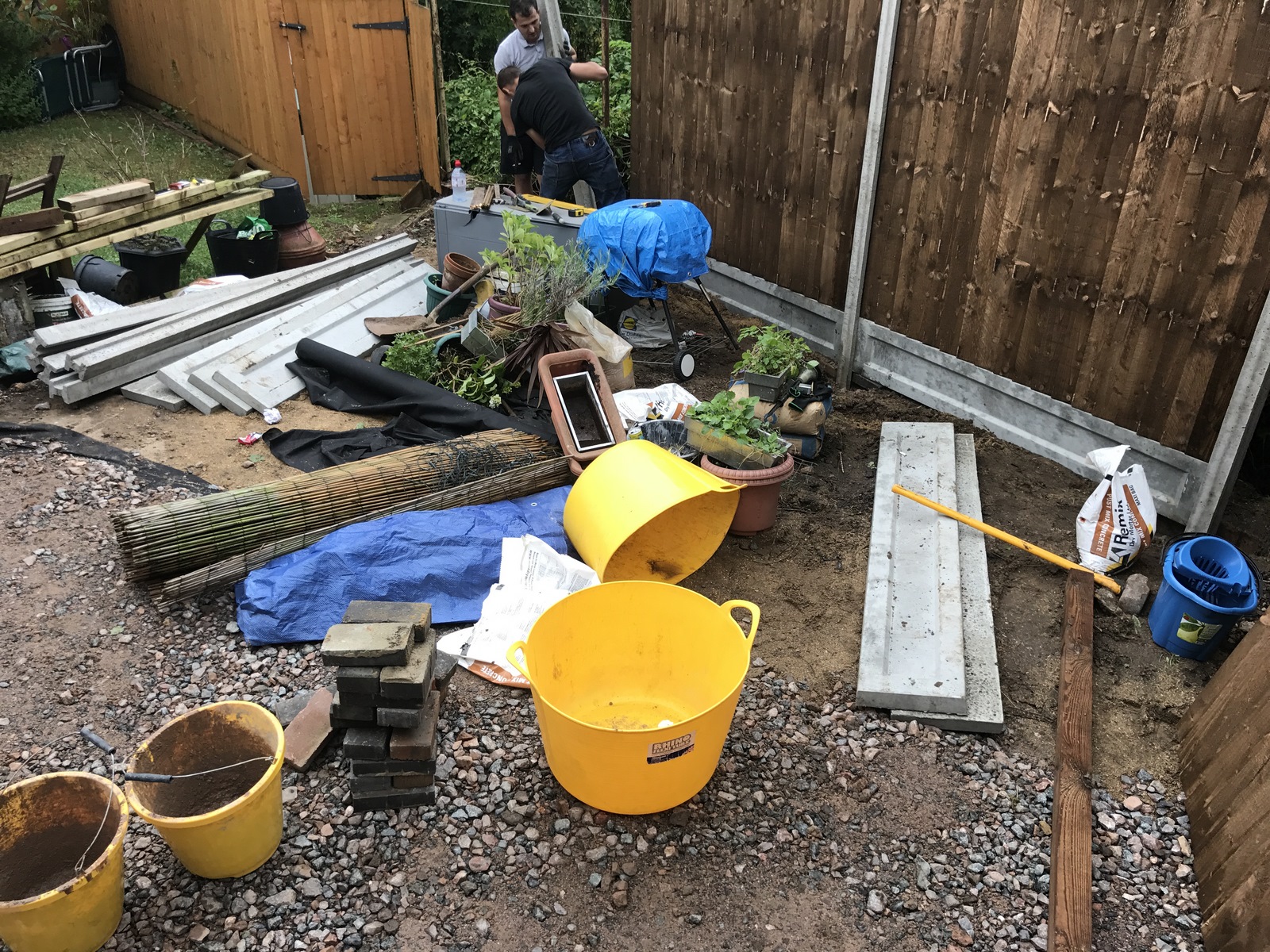 Patio, Landscaping and Fencing Project