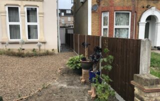 Fencing Project Front Garden