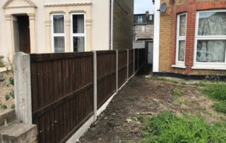 Fencing Project Front Garden
