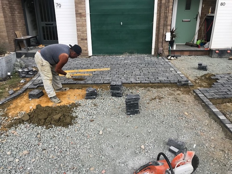 Cobble Stone Driveway in Kent